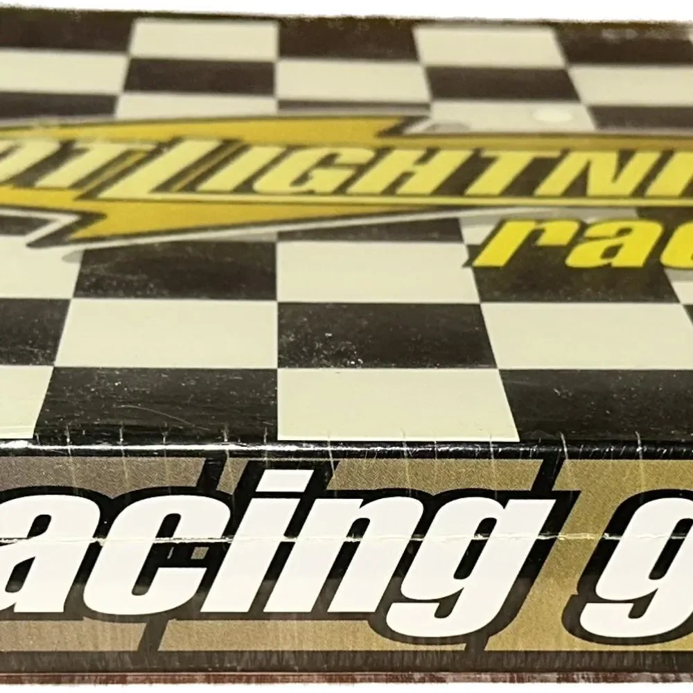 1998‎ NIB Spot Lightning Racing Game Board Game Changing Lanes & Laps NEW Sealed